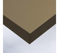 DIMEXACT - Papier peint autocollant taupe mat - 122 cm x 10 m - en Rouleau