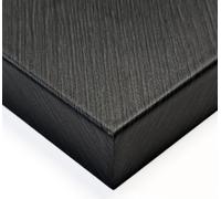 DIMEXACT - Revêtement mural effet bois d'ébène noir - 122 cm x 2 m - en Rouleau
