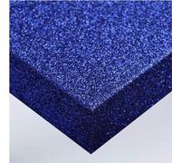 DIMEXACT - Rouleau adhésif bleu nuit pailleté - 122 cm x 10 m - en Rouleau