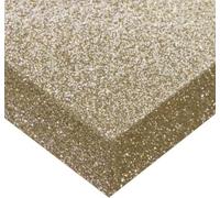 DIMEXACT - Rouleau adhésif champagne pailleté - 122 cm x 1.5 m - en Rouleau