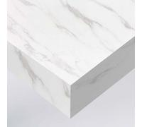 DIMEXACT - Rouleau adhésif effet marbre blanc et gris - 122 cm x 1.5 m - en Rouleau