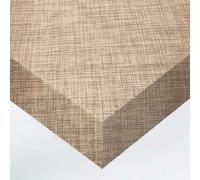 DIMEXACT - Vinyle adhésif effet tissu beige foncé - 122 cm x 1 m - en Rouleau