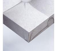 DIMEXACT - Vinyle adhésif effet tissu beige matelassé - 122 cm x 1.5 m - en Rouleau
