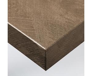 DIMEXACT - Vinyle adhésif effet tissu brun effet brossé - 122 cm x 2 m - en Rouleau