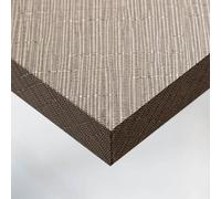 DIMEXACT - Vinyle adhésif effet tissu gris doré - 122 cm x 1.5 m - en Rouleau