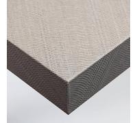 DIMEXACT - Vinyle adhésif effet tissu nid d'abeille couleur crème - 122 cm x 1.5 m - en Rouleau