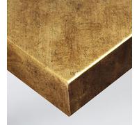 DIMEXACT - Vinyle adhésif effet tissu sablé doré - 122 cm x 5 m - en Rouleau