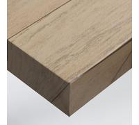 DIMEXACT - Vinyle adhésif imitation parquet clair - 122 cm x 2.5 m - en Rouleau