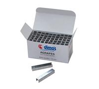 Dimos 195424 Agrafe pour Marteau Agrafeur, 10mm x 55mm x 70mm, Lot de 5000