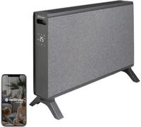 Dimplex Chauffage d'Appoint Électrique 2000W HeatLite TEX+ Turbo Wi-Fi | Radiateur électrique mural ou sur pied - thermostat 5-35 °C - minuterie 24 h/7 j - verrouillage enfant - jusqu'à 60 m³