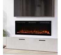 Dimplex - Sense 60"" - Cheminée électrique avec chauffage murale - Optiflame, 2000W, télécommande, Commande via application