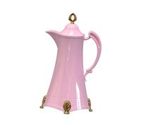 DimyFew Carafe à Café Moderne En Verre pour Boissons Chaudes 800 Ml, rose