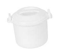 DimyFew Cuiseur à Riz Micro-ondes avec Pot Antiadhésif Couvercle Professionnel Ustensiles de Cuisine Polyvalents Fonction Vapeur Adapté pour Cuisine Maison