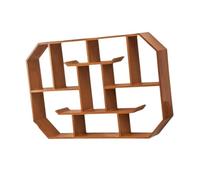 DimyFew Étagère de Rangement Polyvalente en Bois pour Objets Décoratifs, Photos, Bureau Ou Chambre.
