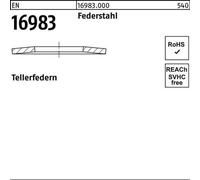 DIN 2093/EN 16983 Rondelle-ressort acier 60 x 25,5 x 3,0 100 pces