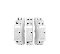 Din Rail Household Modular AC Contactor 220v Single Phase 2P 2no 2nc 1no 1nc 25A 20A 16A For Automation CZAOINCU(2P 16A 2NO)