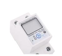 Din Rail numérique monophasé réinitialiser compteur d'énergie kWh tension courant consommation d'énergie compteur wattmètre électricité 220V AC110V