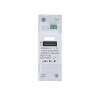 Din Rail Smart Meter timer Monitor kWh Meter Wattmeter Single Phase 220V 50/60Hz 65A AUOQKQUT(DDS226D 2P WIFI 65A)