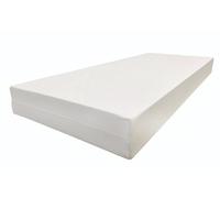 Dinaflex Matelas AU-Dessous du Prix; 9 Zones 140X200, COMPLÈTEMENT DÉHOUSSABLE, 23 CM D'ÉPAISSEUR, en POLYURÉTHANE EXPANSÉ WATERFOAM, ORTHOPÉDIQUE ANALLERGIQUE ET Anti-ACARIEN, Housse Milan Lisse