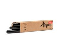 Dingbats - Ātopen Fineliner Stylo Noir - 3 Pack Feutres Pointe Fine - À base d'eau, Anti-bavure Stylo Dessin - Feutre Noir pour Journal, Calligraphie