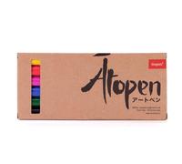Dingbats - Ātopen Stylos à Double Pointe - Anti-bavure Feutres Coloriage Adulte - Fineliner, Feutre Pinceau pour Journal, Calligraphie - Set Primaire