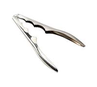 Dinglong Pince du Chef Pince à Crabe, Petits Outils pour Fruits de mer, Outils de Cuisine pour décortiquer Accessoire Cuisine (Silver, One Size)
