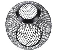 DINHEAROM Abat-jour ajouré en métal style industriel rétro, cache-lampe pour suspension adapté aux lampes E27, idéal pour bar et salon