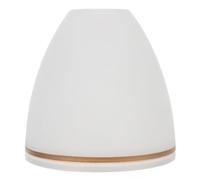 DINHEAROM Abat-jour en Verre E27, Accessoire D’éclairage Blanc pour Plafonnier, Lampe de Table et Applique Murale, Installation Simple, Style Moderne Rétro Campagne