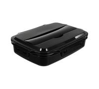 DINHEAROM Boîte à Lunch en Acier Inoxydable Compartiments, Couvercle Hermétique et Design Compartimenté pour Repas en Famille ou Pique-niques, et Portable