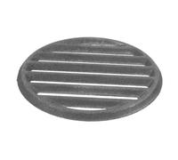 DINHEAROM Grille Ronde en Fonte pour Barbecue Charbon, Support de Barbecue Résistant à Haute Température Répartition Homogène Chaleur, pour Cuisson en Plein Air