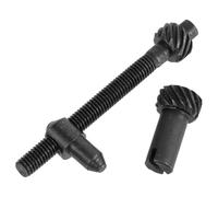 DINHEAROM Kit de 2 Vis de Réglage Métalliques pour Tendeur de Chaîne de Tronçonneuse, Surface Lisse et Robuste, Accessoires Compatibles 4500 5200 5800