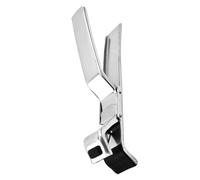 DINHEAROM Pince Antidérapante en Acier Inoxydable Cuisine Résistante à Chaleur et Ergonomique pour Plaques de Cuisson et Plats en Verre