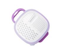 DINHEAROM Râpe Cuisine Trancheuse Facile à Utiliser Multifonction en Acier Inoxydable Outil Portable Maison Cuisine Couleur Aléatoire pour Légumes