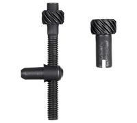 DINHEAROM Vis de Réglage Noir pour Tronçonneuse de Tendeur de Chaîne en Métal Surface Lisse et Prévention Rouille, Compatible pour Réglage Précis et Solide