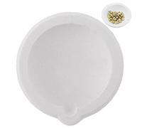 Dinntty Bijoux Fondre Plats Pot résistant aux Hautes températures creuset Plat Bol métal Bijoux coulée conteneur