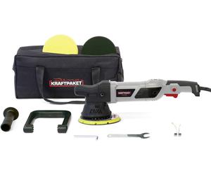Dino KRAFTPAKET Exzenter 15mm 950 W 640229 Polisseuse excentrique 230 V 950 W 1500 - 4800 tr/min 15 mm