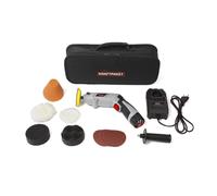 Dino KRAFTPAKET Polisseuse sans fil Multiplex Set 75mm Plateau d'appui 7 x Tampon de polissage