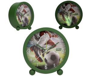 Dino World + Action 0413929 réveille-matin Réveil à quartz Vert