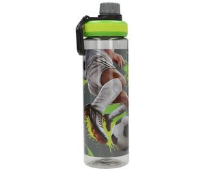Dino World + Action 0414187 Gourde Utilisation Quotidienne 700 Ml Silicone, Polypropylène (Pp), Tritan Multicolore