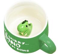Dinosaure Céramique Tasse Personnalisée Drôle Kawaii 230 ml, Cadeaux Femmes Hommes Filles