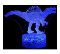 Dinosaures 3D LED lampe lumineux bureau optique lumière nuit avec 7 couleurs Kiliaadk194