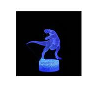 Dinosaures 3D LED lampe lumineux bureau optique lumière nuit avec 7 couleurs wedazano116