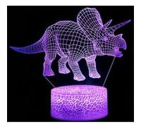 Dinosaures 3D LED lampe lumineux bureau optique lumière nuit avec 7 couleurs wedazano141