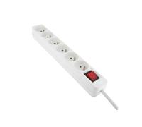 Dio - Bloc multiprise + interrupteur 6x2P+T 3680 W - 4m