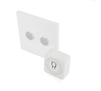 DiO Connected Home Kit éclairage avec Module éclairage et Interrupteur sans Fil Blanc 2 Touches