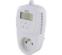 DiO Connected Home - Prise connectée thermostatique - 3680W - chauffage + clim - Blanc - DiO Blanc