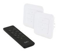 DiO Connected Home - Set de 2 interrupteurs volets roulants + télécommande - DiO G