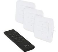 DiO Connected Home - Set de 3 interrupteurs volets roulants + télécommande - DiO