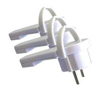 Dio DIO043080 Fiche extra plate Blanc (Lot de 3)