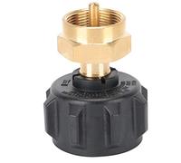 Dioche Adaptateur de Recharge Universel pour Coupleur de Réservoir de Gaz - Valve de Régulation de Cylindre en Laiton QCC1 vers 0,5 Kg - Connexion Rapide pour Barbecues, Camping et Appareils à Gaz